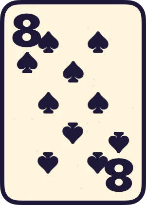spader åtta